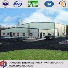 Steel Frame Industrial Building with Professional Design